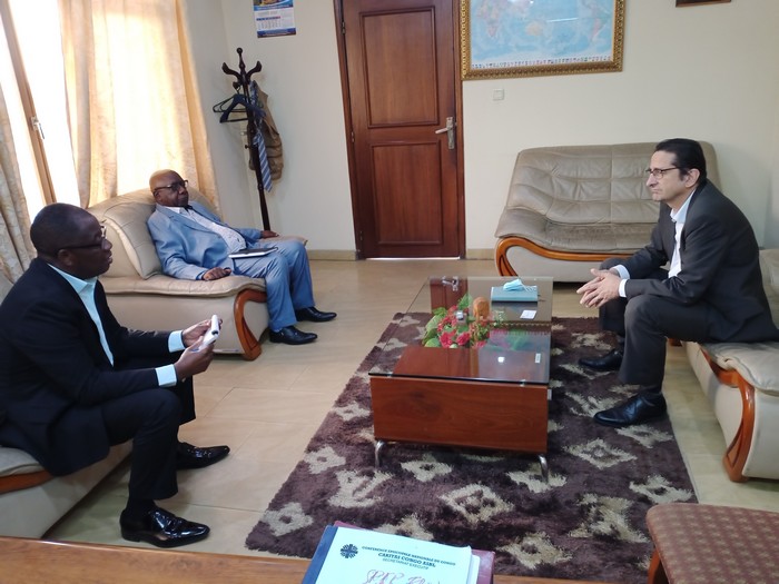 Visitant la Caritas Congo Asbl, le nouveau Coordonnateur Humanitaire en RDC déterminé à entretenir un meilleur partenariat avec les ONG nationales
