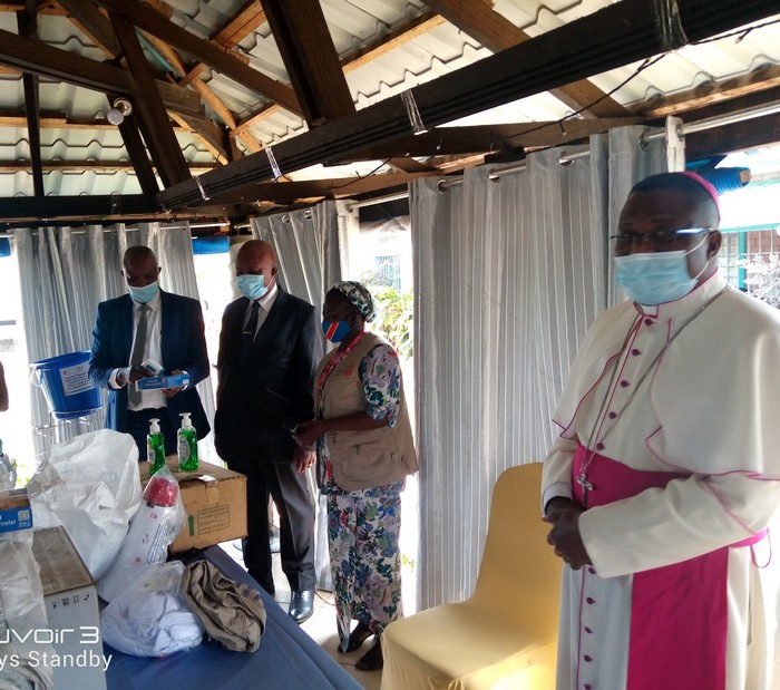  Kwilu/COVID-19 : aide d’urgence multisectorielle de Caritas Congo et Allemagne aux déplacés internes, retournés forcés de l'Angola et population hôte dans 5 ZS d’Idiofa