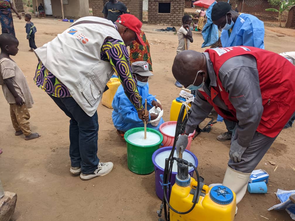 Sud-Kivu :Désinfection systématique dans l'Aire de Santé de Kantaga et Muhungano 