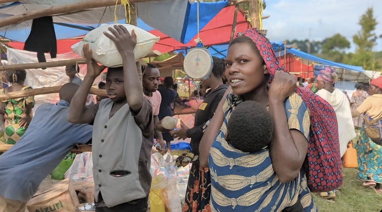  Nord-Kivu : Caritas Butembo-Beni assiste 820 ménages déplacés de la crise du M23 en zone de santé de Alimbongo