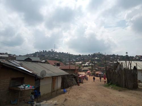 Une vue de la cité de Kanyabayonga en territoire de Lubero. Photo Radio Okapi Marc Maro Fimbo