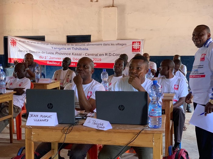 Kasaï Central: Caritas lance un projet de prise en charge nutritionnelle et sécurité alimentaire à Yangala et Tshibala dans le Diocèse de Luiza