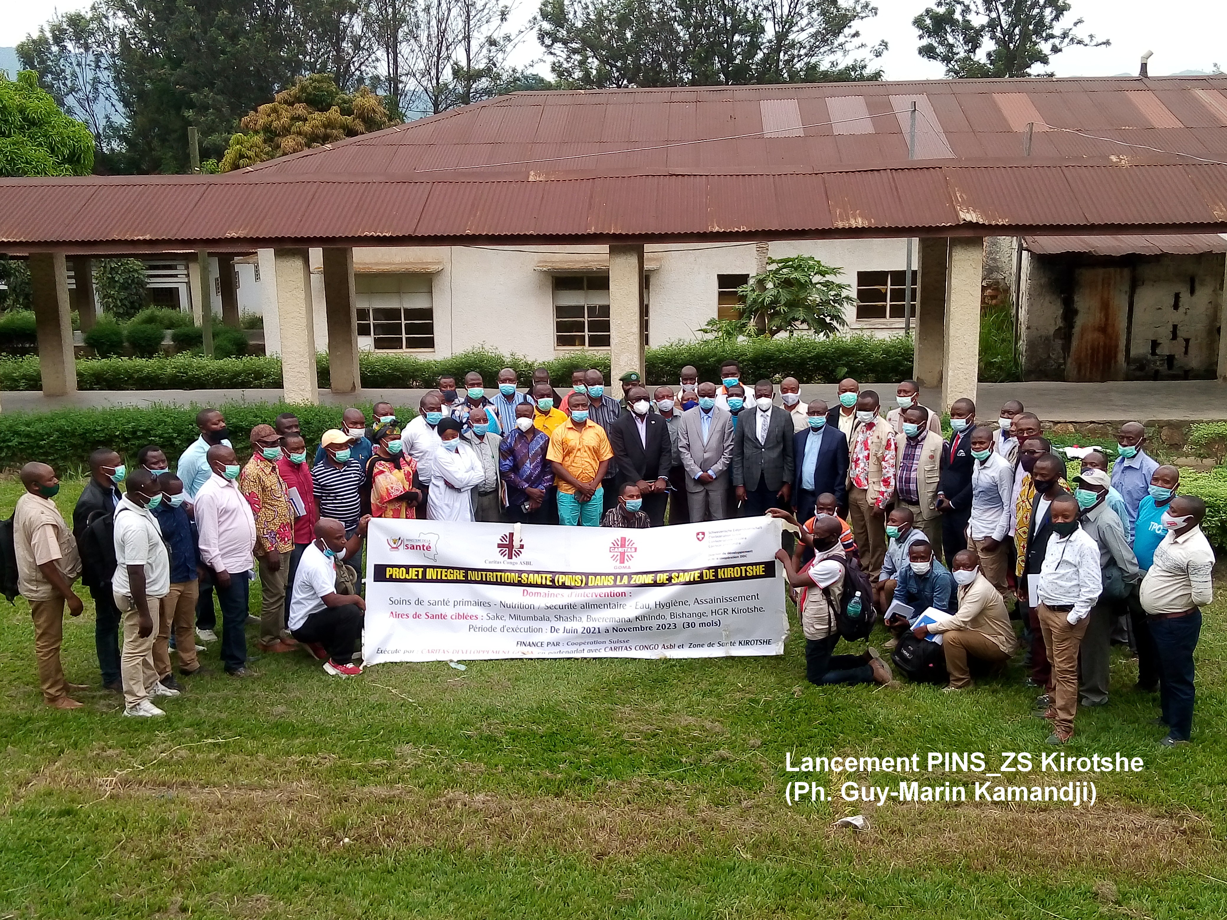 RDC : Caritas Congo Asbl et la Coopération Suisse engagées dans le « Projet Intégré Nutrition-Santé (PINS) dans les Zones de Santé de Kalehe et Kirotshe »