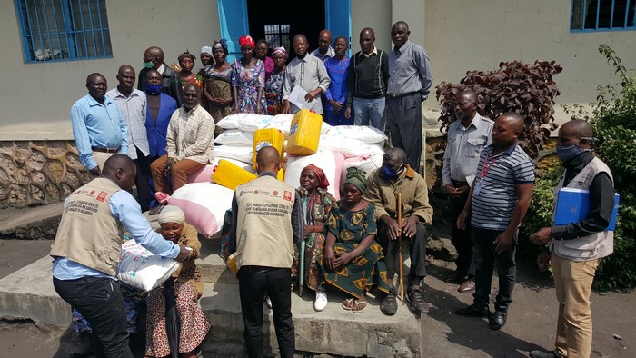 Nord-Kivu: Caritas participe à l’atténuation de l’impact socioéconomique de la Covid19 dans la Zone de Santé de Karisimbi en ville de Goma