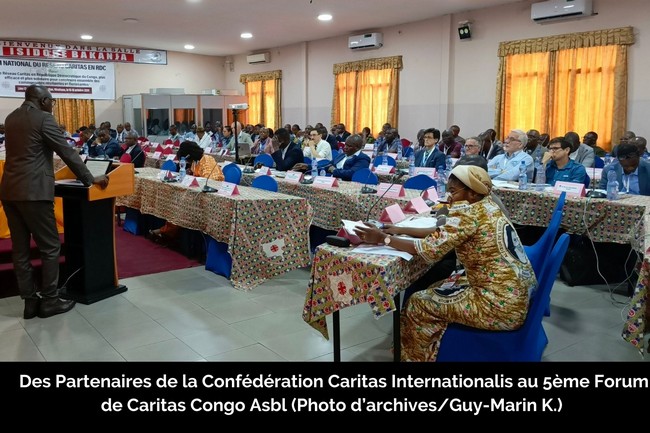 Caritas Congo Asbl annonce une Table Ronde stratégique sur la coordination des réponses aux crises avec ses Partenaires de Caritas Internationalis
