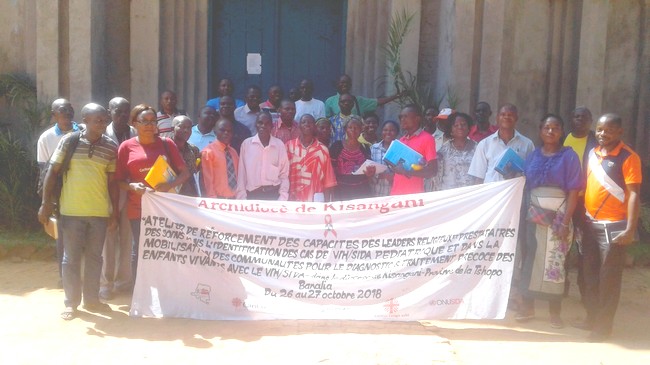 Tshopo : les leaders religieux et prestataires des soins de Yangambi et Banalia mobilisés à leur tour contre le VIH/SIDA pédiatrique