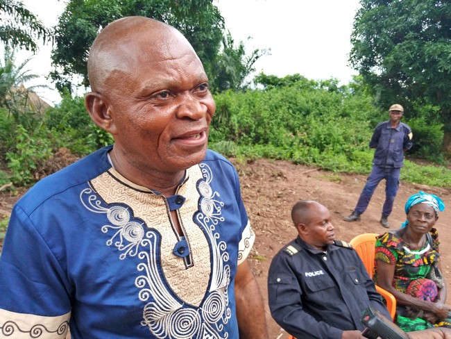 L'Administrateur du Terr. de Luiza, Mr Thomas MUTUILE