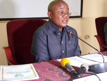 Le Vice-Ministre du Budget, Mr Félix Momat Kitenge