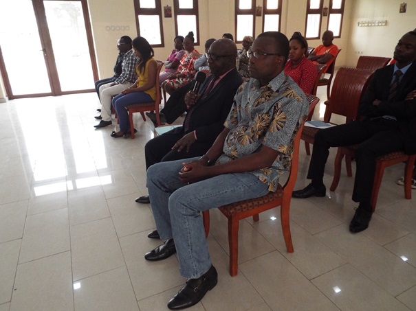 Le 2ème Secrétaire exécutif adjoint de la Caritas Congo Asbl et Mr Agbobli, hôte de celle-ci venu de Lomé pour le compte d’une mission de l’A2P-DIRO, ont pris part en ce mercredi 05 septembre 2018 à la prière du jour