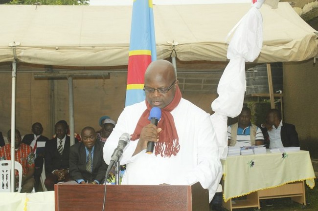 Abbé Alfred NDRABU BUJU Directeur de la Caritas Développement du Diocèse de Bunia