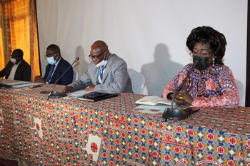 Vue des Officiels lors de la clôture