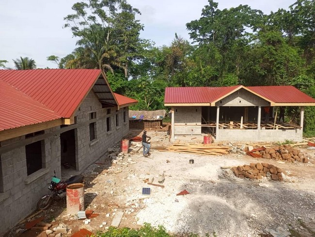 PDL-145T: Centre de santé Ndubala en construction 