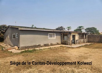 Kolwezi siège Caritas