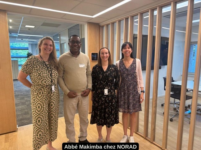 Abbé Makimba chez NORAD