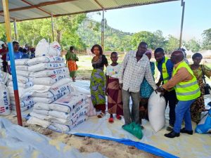 Aide de Caritas et PAM à Uvira et Fizi