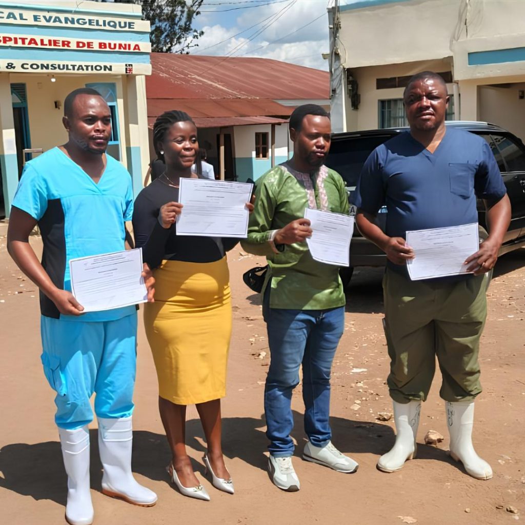 ebola 5 personnes gueries