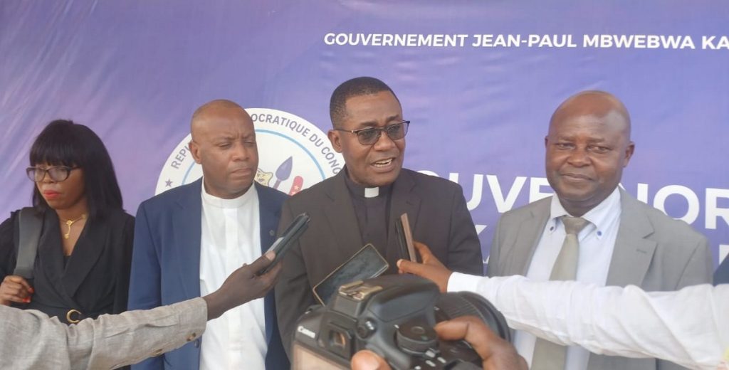 Mbujimayi visite de solidarité_Gouvernorat