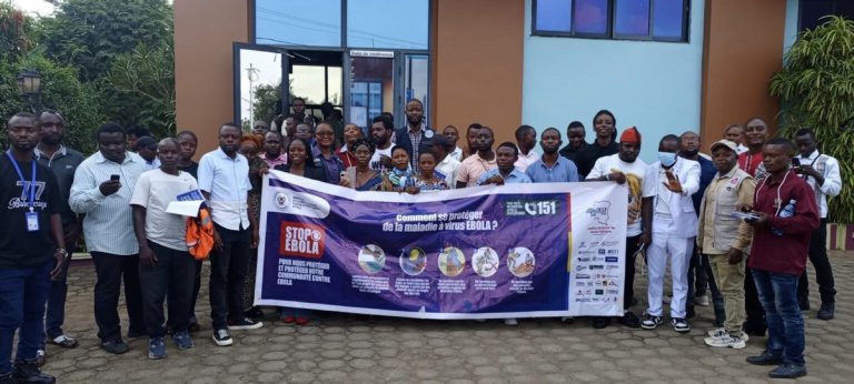 Sensibilisation des jeunes de Beni contre Ebola